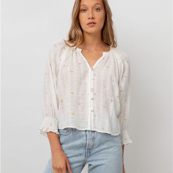 Rails Mariah Top with Mini Buds Pattern - Picture 5 of 13